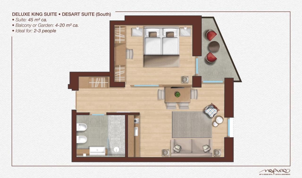 Art & Design Hotel Napura Терлано Екстериор снимка
