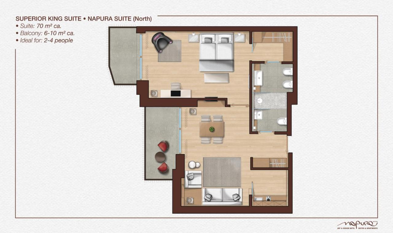 Art & Design Hotel Napura Терлано Екстериор снимка