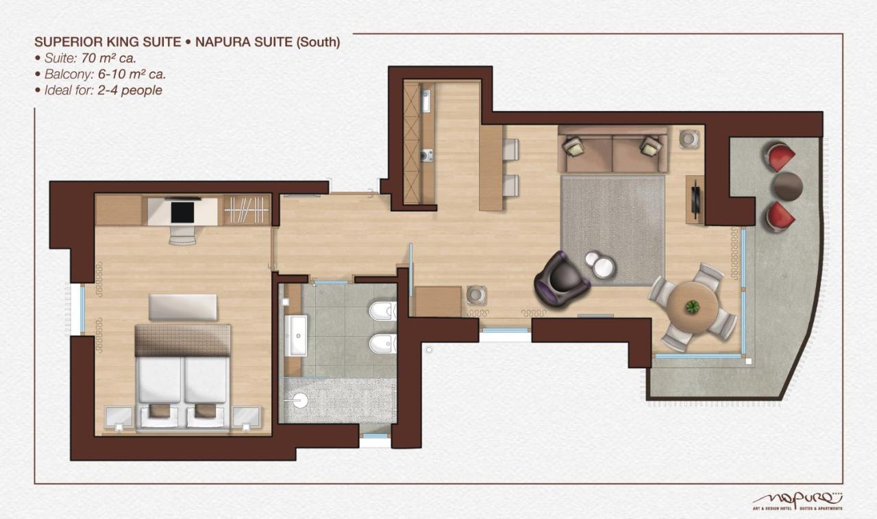 Art & Design Hotel Napura Терлано Екстериор снимка