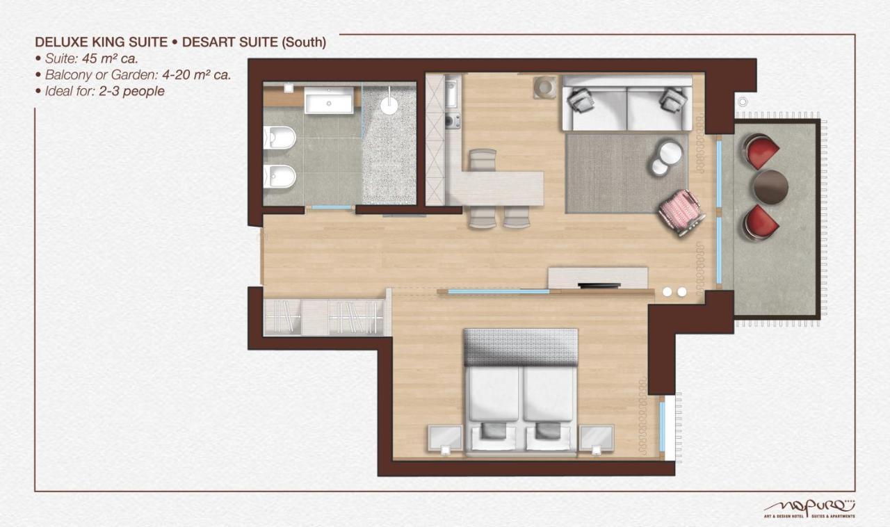 Art & Design Hotel Napura Терлано Екстериор снимка